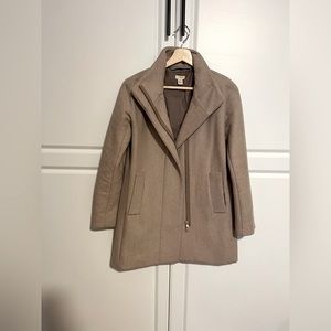 J.Crew Funnel Neck Wool Coat